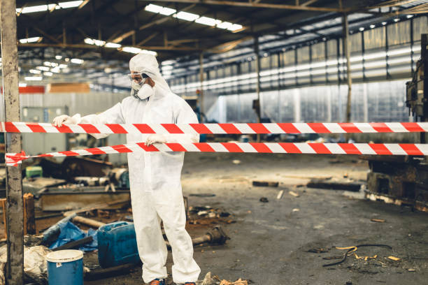 Professional Drug Lab Cleanup technician working in Tenino, WA
